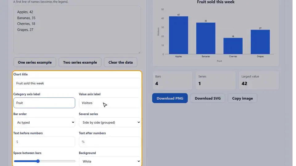 Watch the Bar Graph Maker in Action