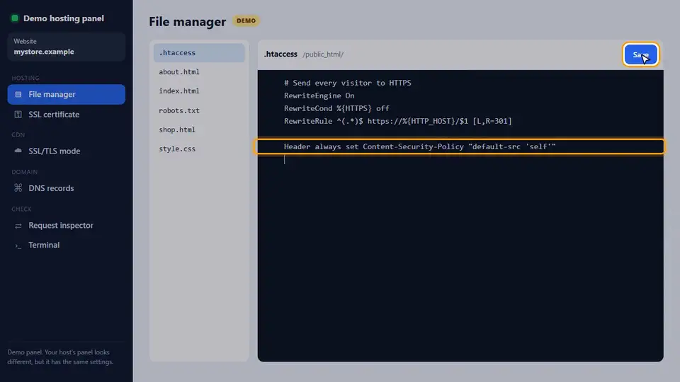 How to Add a Content Security Policy