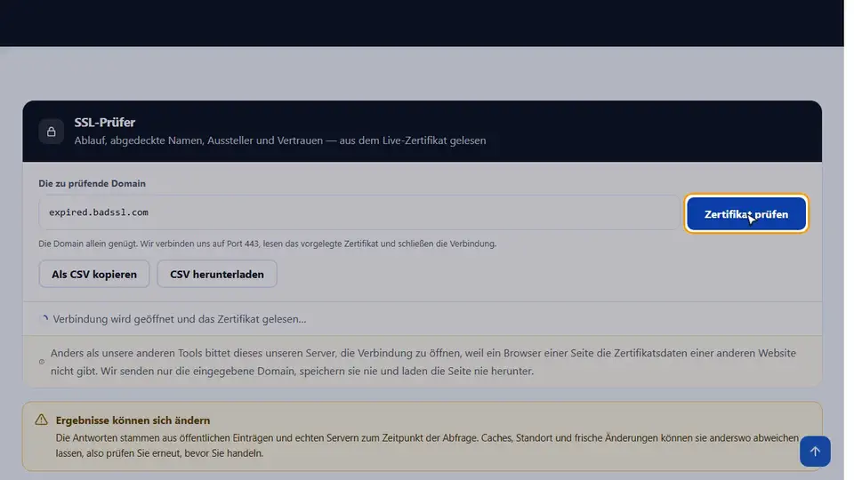 So beheben Sie SSL-Zertifikatsfehler
