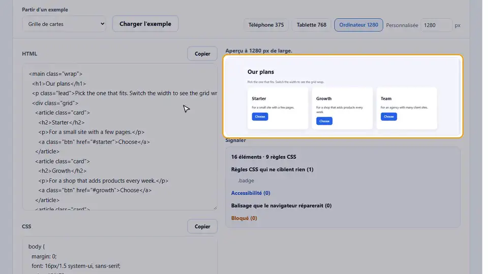 Tutoriel vidéo : Éditeur HTML en ligne