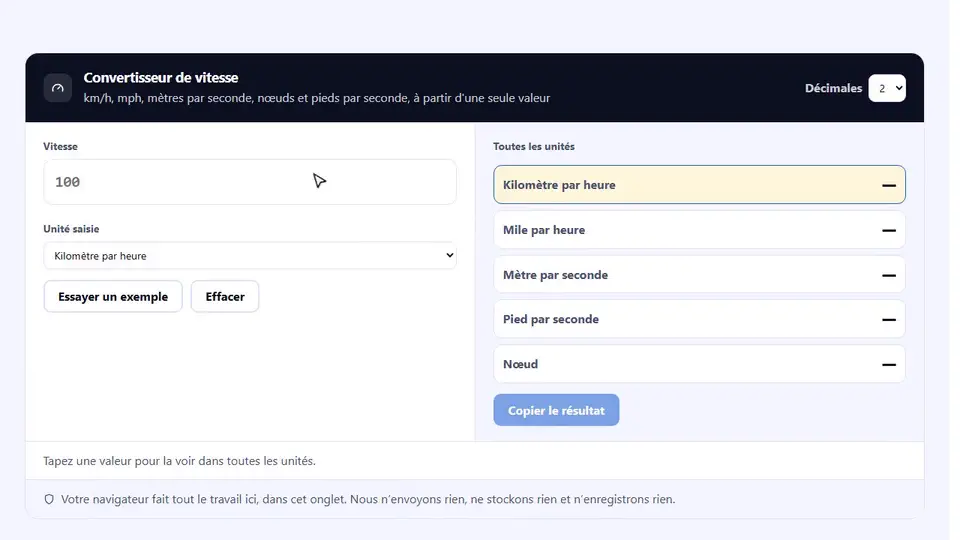 Regardez le convertisseur de vitesse en action