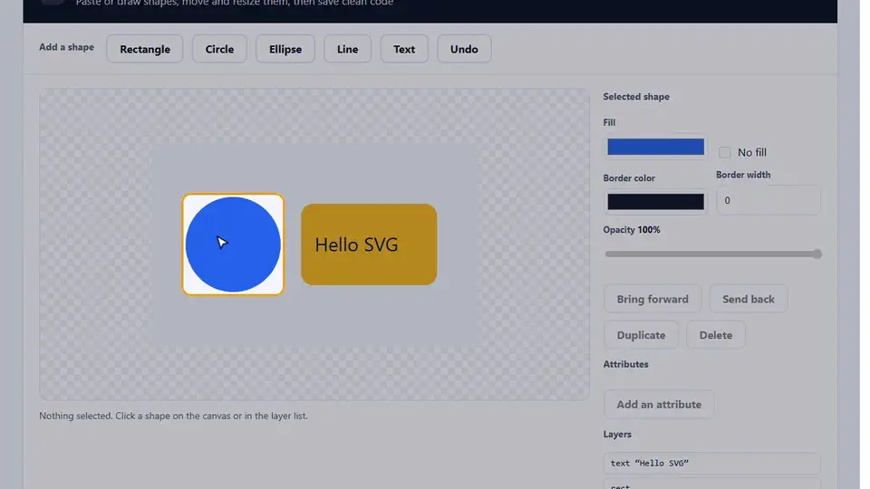 How to Use the SVG Editor