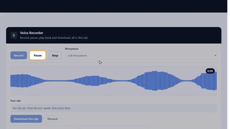 How to Use the Voice Recorder